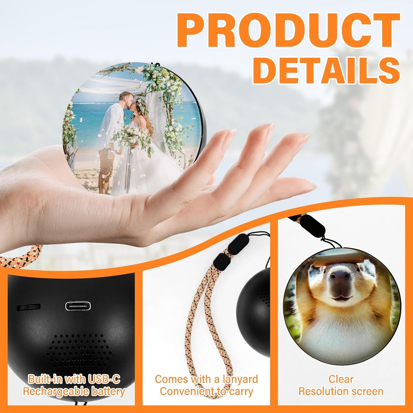 3D Memory Sphere™ - Cherished Moments Display